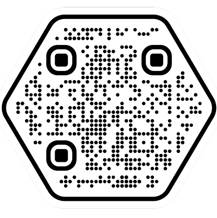 Hexagon QR code